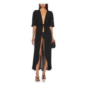 Boamar Elegant Black Cowen Maxi Dress Size XS